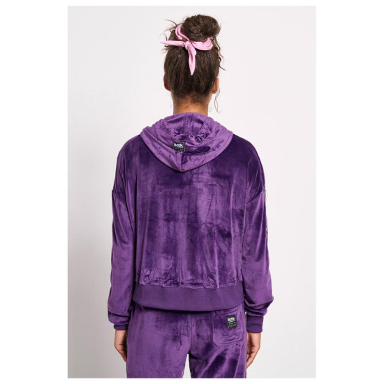 Bodytalk Γυναικεία ζακέτα Velour Full-Zip Hoodie